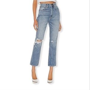 Pistola jeans! Eden high rise mom kick. NEVER WORN TAGS ON